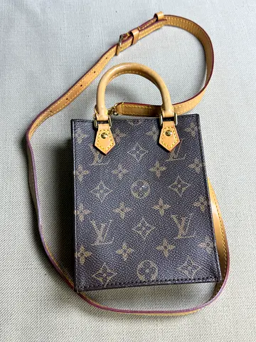 Louis Vuitton Petit Sac Plat bag.