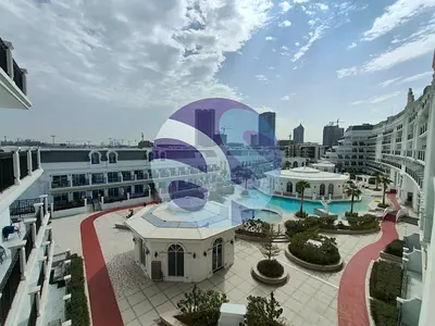 Studio for Rent | Balcony | Leisure Deck & Miracle Garden View | Vincitore Benessere | Semi-furnished