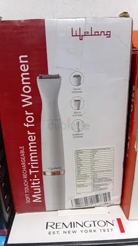 Remington Multi-Trimmer for Women — Soft Touch Rechargeable (in box)