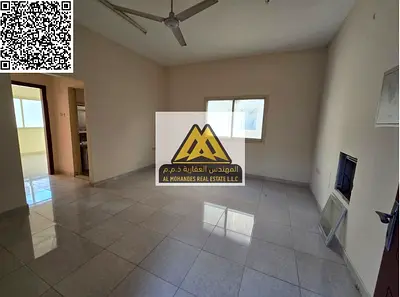 شقة غرفة وصالة للإيجار السنوي في منطقة العالية عجمان، تتميز بمساحة كبيرة وبلكونة مميزة وتكييف سبليت، في موقع هادئ وقريب من شارع الشيخ محمد بن زايد وسه