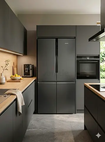 Siemens Home Connect French Door Bottom Freezer Refrigerator, 646 L, KF96NAXE0M