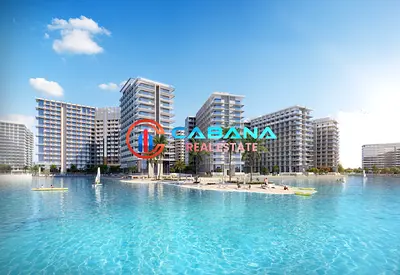 صفقة استثمارية شقة غرفتين نوم | إطلالة على البحيرة والمجتمع | طابق أول معيشة فاخرة