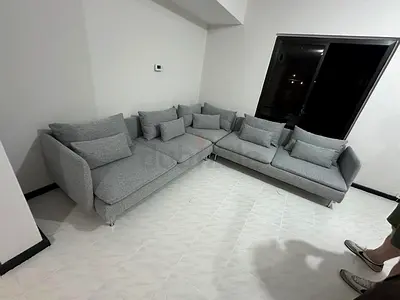 As Like a brand new Ikea Sodhremn Corner L shape sofa light gray