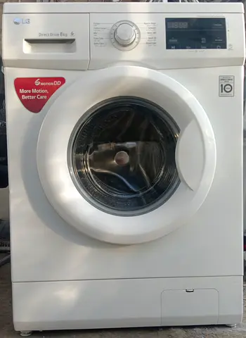 LG 8kg Front Load Washing Machine - Direct Drive, Good Condition