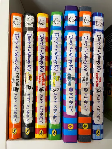 Diary of a Wimpy Kid Books Set (7 Books) FOR SALE