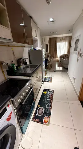 Super Luxury Studio with Balcony for Rent in JVC (Monthly payment)