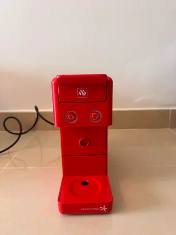 Red Illy Iperespresso Single-Serve Coffee Machine (Compact)