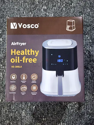 Vosco AirFryer VS-360LA - Healthy Oil-Free Air Fryer (Boxed)