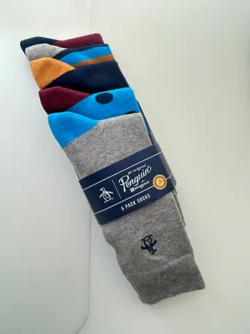 Pack of 5 Munsingwear Mens Crew Socks