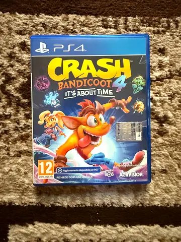 Crash Bandicoot N. Sane Trilogy (PS4) – Disc Only, Good Condition
