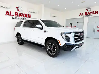 جي ام سي يوكن اليفيشن اكس ال ابيض / بيج خليجي بن حموده 2025 GMC Yukon Elevation XL - GCC Specs