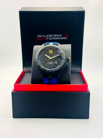 Ferarri mens sports watch quartz