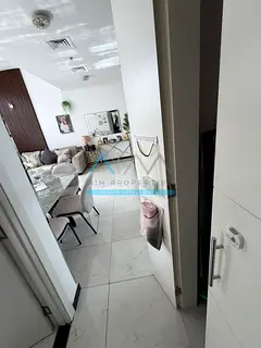 Furnished 2BR Duplex | Downtown &amp; Garden Views | Crystal Residence JVC