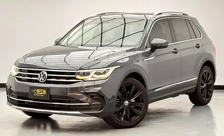 2023 Volkswagen Tiguan Elegance Premium, 07/2028 Volkswagen Warranty + Service Contract, FSH, GCC