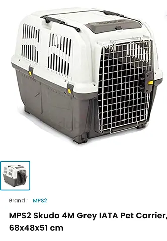 Dog Air transport cage SCUDO 4