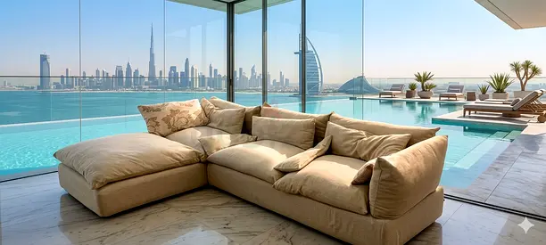 Marina home feather 🪶 filled sofa