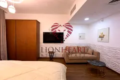 Furnished Studio | Balcony | Pool &amp; City View | Negotiable