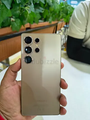 Samsung Galaxy S25 Ultra - Gold, Pre-owned, Good Condition just like new 6 months warranty official