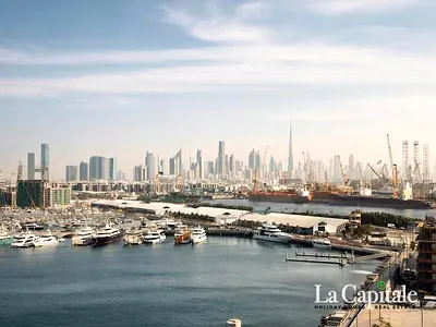 BURJ AND SEA VIEW | CORNER LAYOUT | 2 BR + MAID