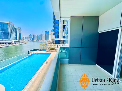 Full Canal View 2 bhk | Maid Room | Huge Layout
