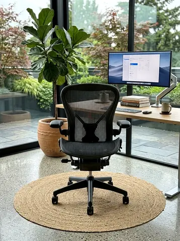 Herman Miller Aeron Chair - Size B, Excellent Condition
