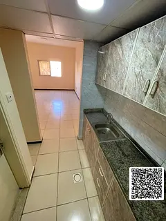 For annual rent in Ajman ♨️ Studio with separate kitchen and spacious area 👈 👈Location: Al