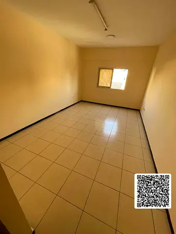 For annual rent in Ajman ♨️ Studio with separate kitchen and spacious area 👈 👈Location: Al Rashidiya 3, near Ajman One Towers