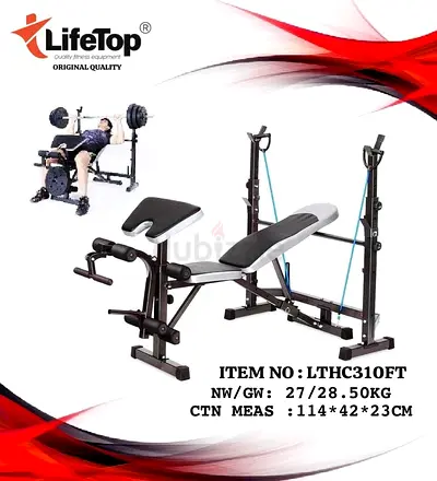 ADJUSTABLE EXERCISES BENCH-