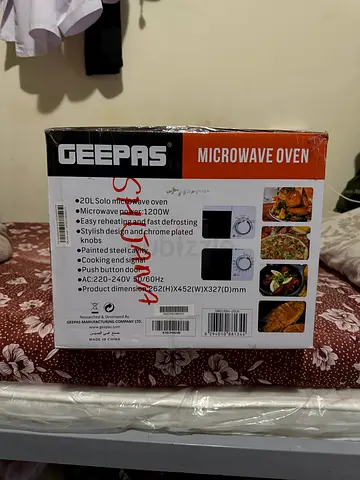 GEEPAS Microwave Oven 20L - Brand New in Box