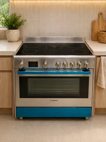 Free delivery Bosch series 6 Electric Ceramic cooker with dual fan 90 cm- Good Condition