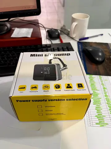 Portable Mini Electric Air Pump / Tire Inflator (New in Box)