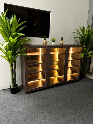 Brand new shoe rack with LED high quality