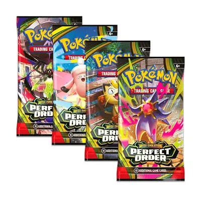 Pokemon perfect order booster packs