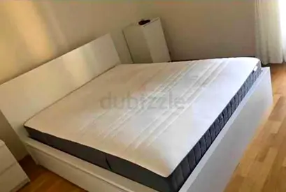 IKEA malam bed with mattress King size bed with