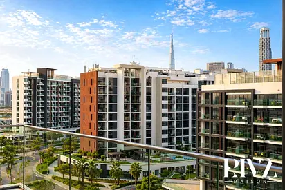 Top Floor 2BR Unit | 10 Mins to Downtown | Azizi Riviera Midtown, Meydan
