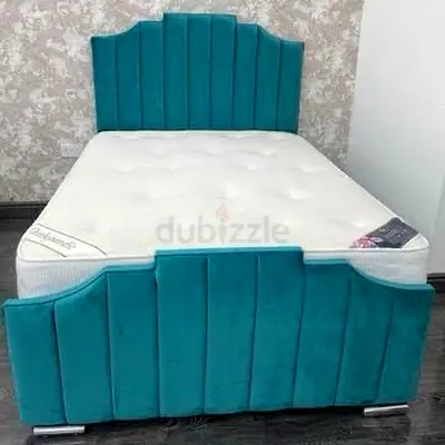 Brand new Teal Velvet Bed Frame