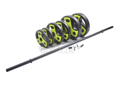 Barbell with weights