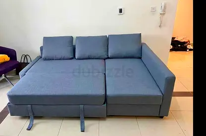 IKEA L shap Sofa store cum bed