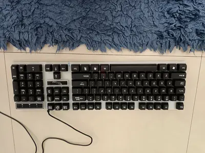 Gaming keyboard and mouse