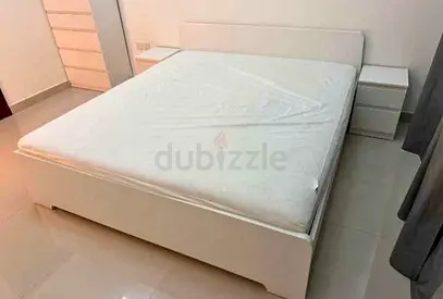 Ikea king size askovol bed frame and Ikea mattress