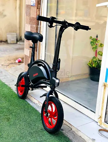 Electric bike with charger