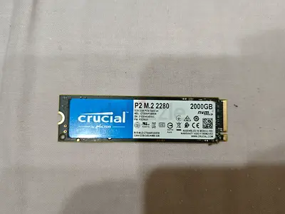 Crucial P2 2TB SSD