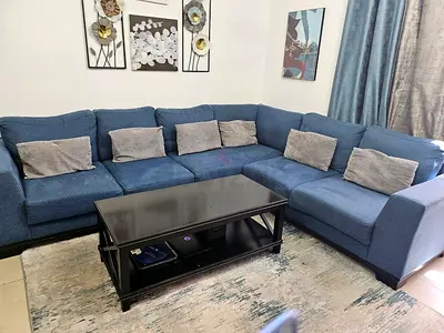 6 Seater Sofa Set with Coffe table