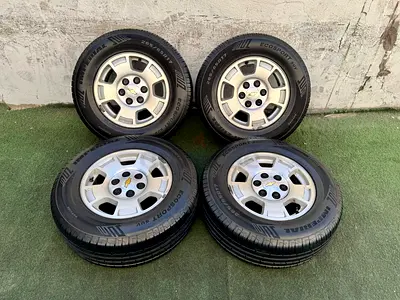 Original Chevrolet Tahoe 17” rims with 2025 Tyres