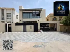 Al Rawda villa, near Sheikh Ammar Street, large area, freehold ownership, includes electricity, wate