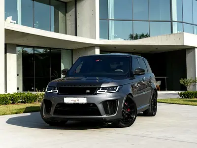AED 3,400 P.M | 0% DOWN PAYMENT | RANGE ROVER SPORT SVR CARBON EDITION | 5.0L V8 | 2022