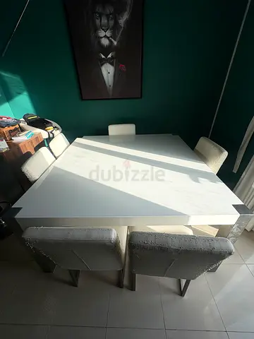 Table and chair for sale