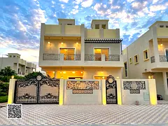 Villa for sale in Ajman | Al Helio 2 area | 5 bedrooms, majlis and 2 halls | Freehold for all nation