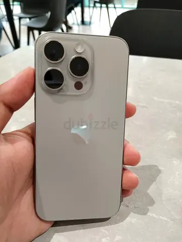 iPhone 15 Pro 256GB Natural titanium. Mint condition not much used battery health 89% urgent sale