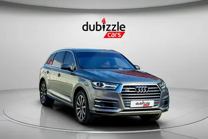 AED 1672/month | 2016 Audi Q7  | GCC Specs | Ref#459384